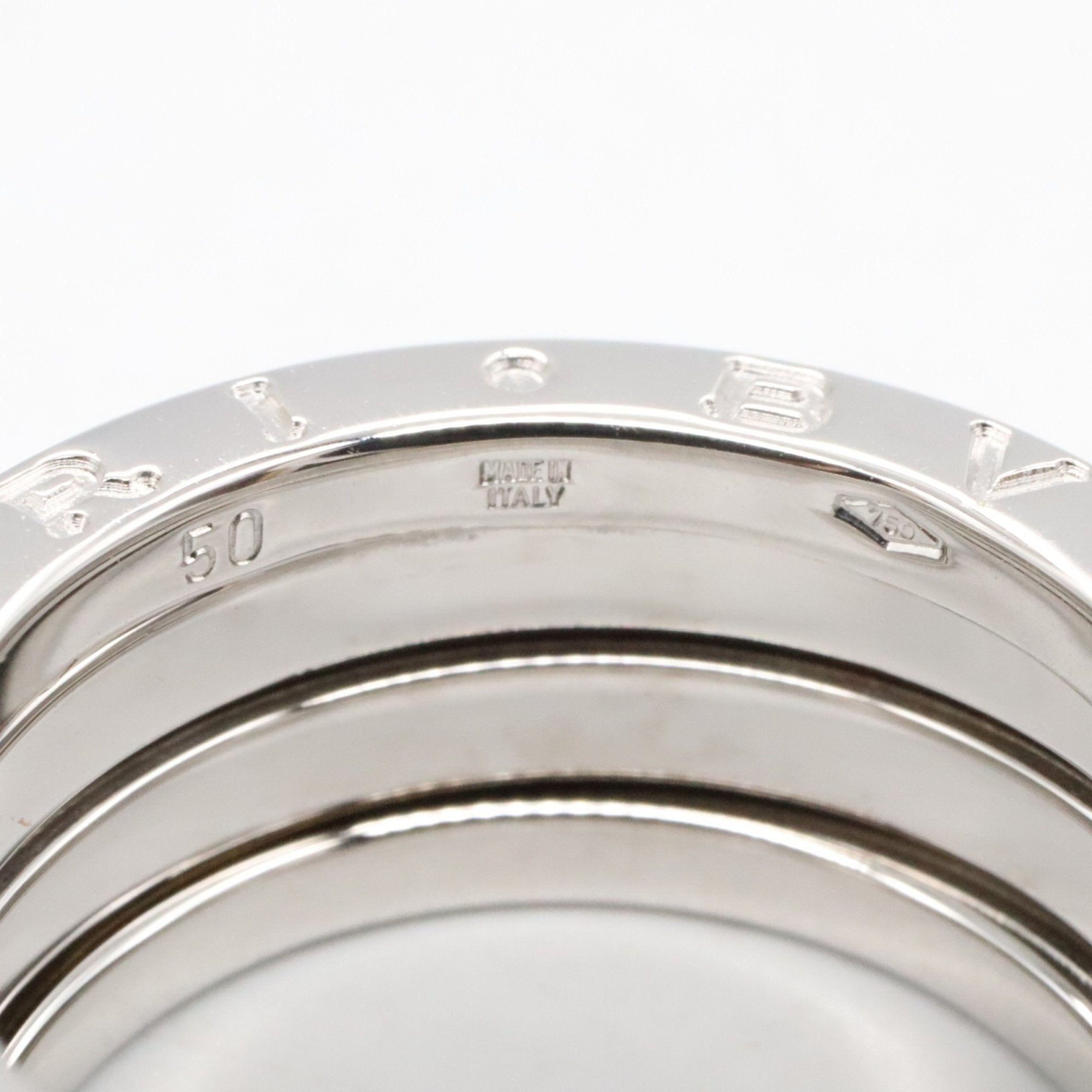 B.Zero1 Ring 18K White Gold and Sterling Silver