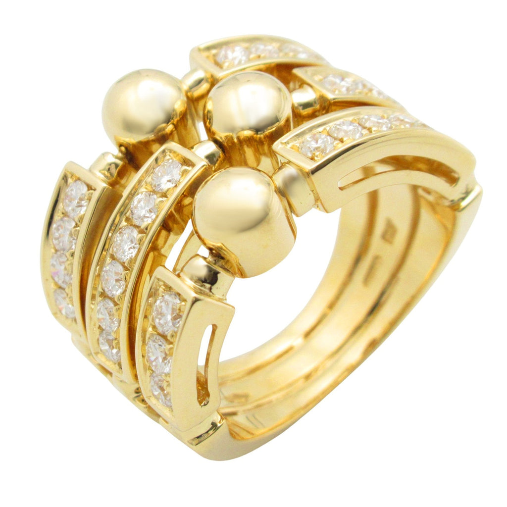Allegra Ring 18K Yellow Gold With Diamond