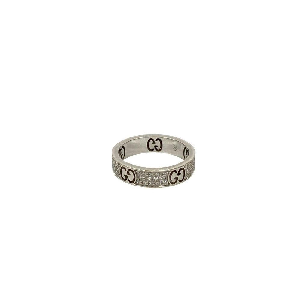 Icon Stardust Ring 18K White Gold