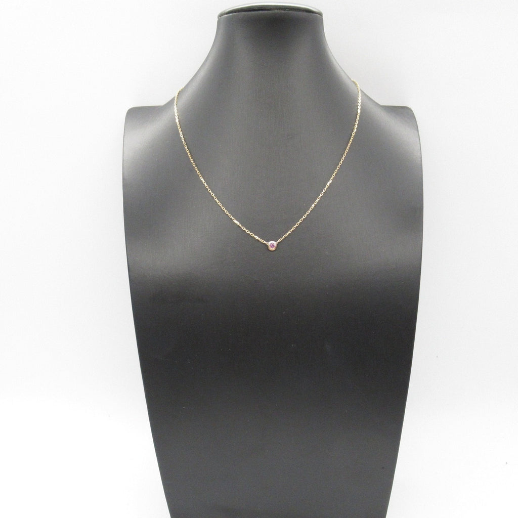 Pendant Necklace 18K Rose Gold