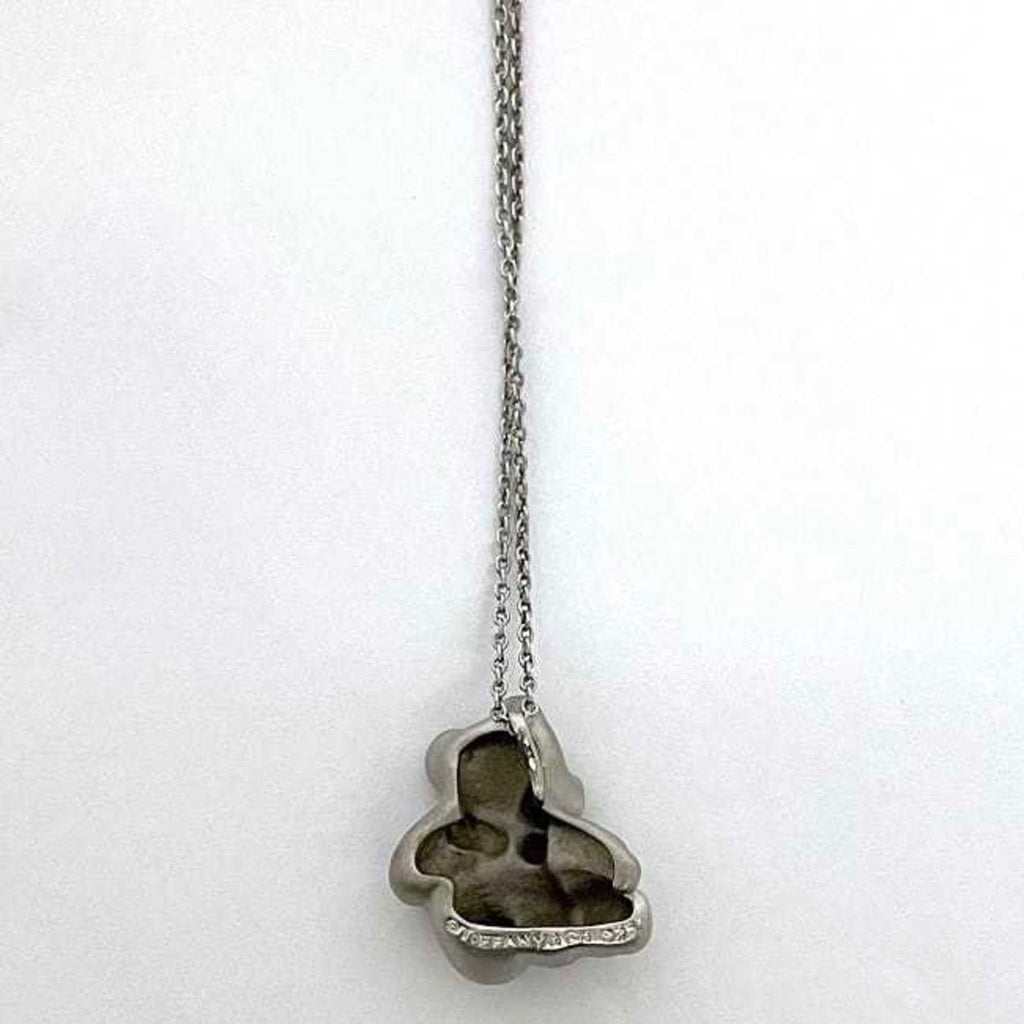 Bear Pendant Necklace Sterling Silver