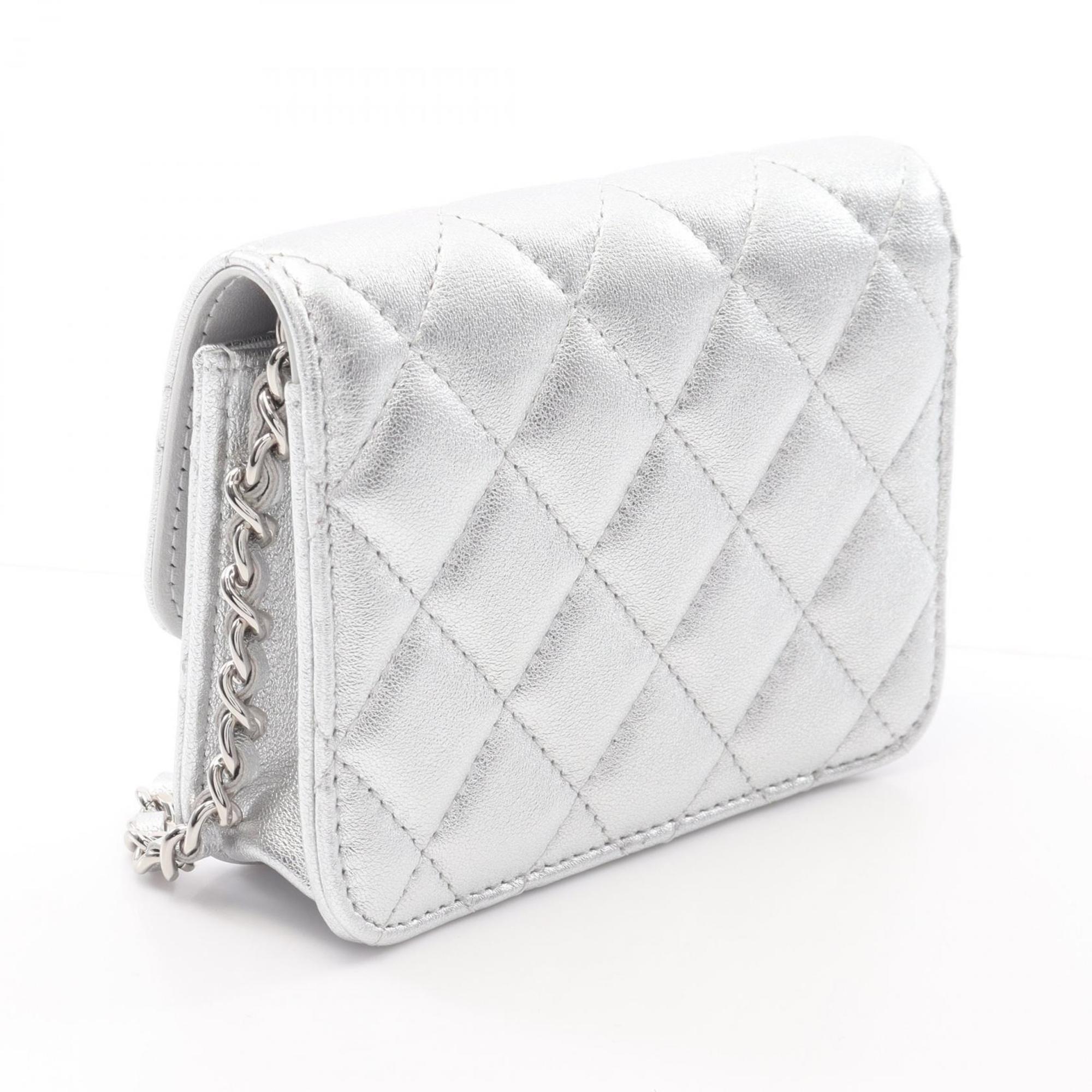 Coco Candy Wallet on Chain Quilted Caviar