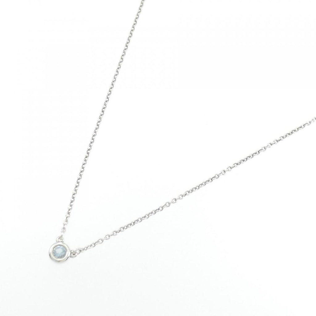 Elsa Peretti Diamonds By The Yard Pendant Necklace Sterling Silver