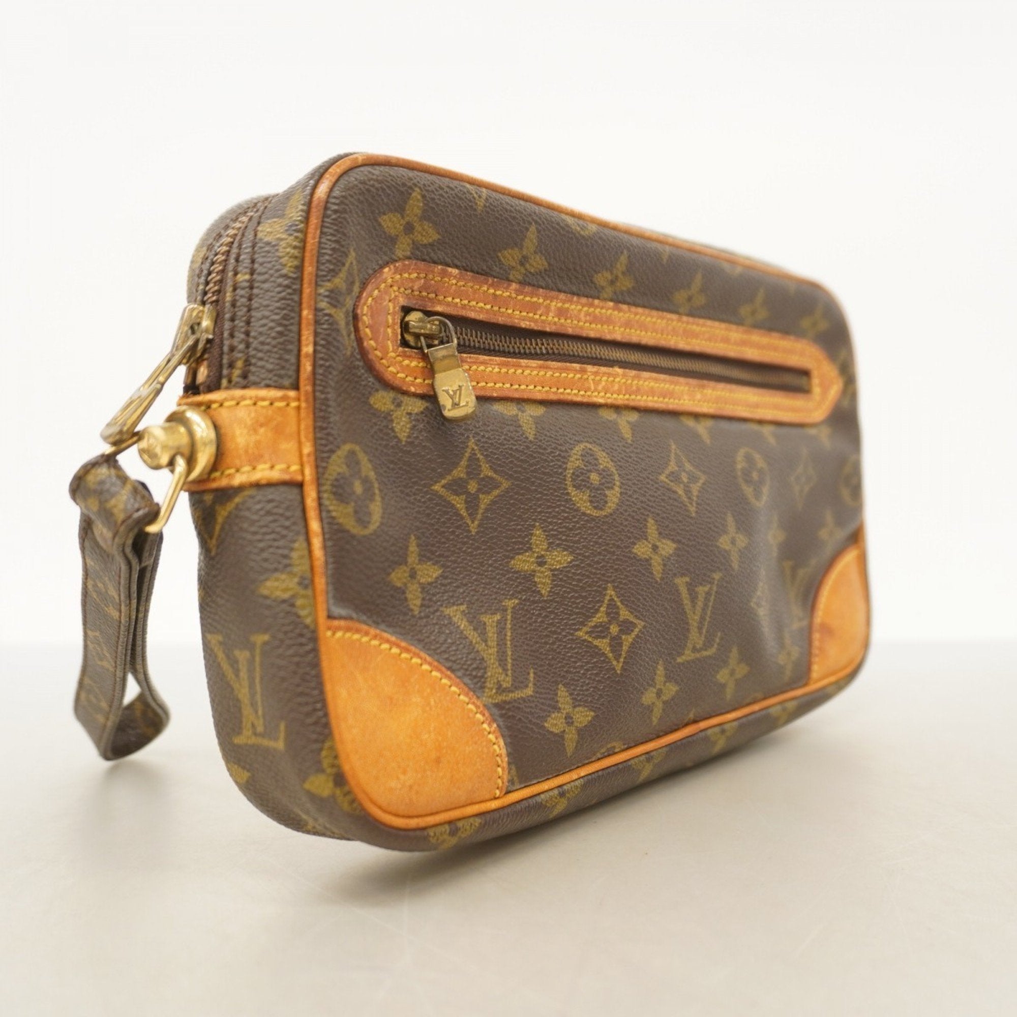 Marly Dragonne Clutch Monogram Canvas GM