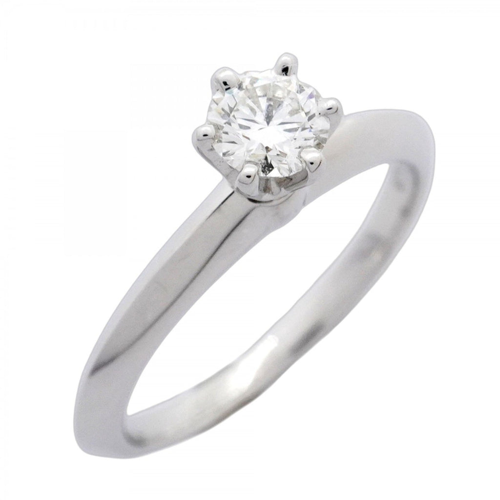 Solitaire Ring Platinum with Diamond