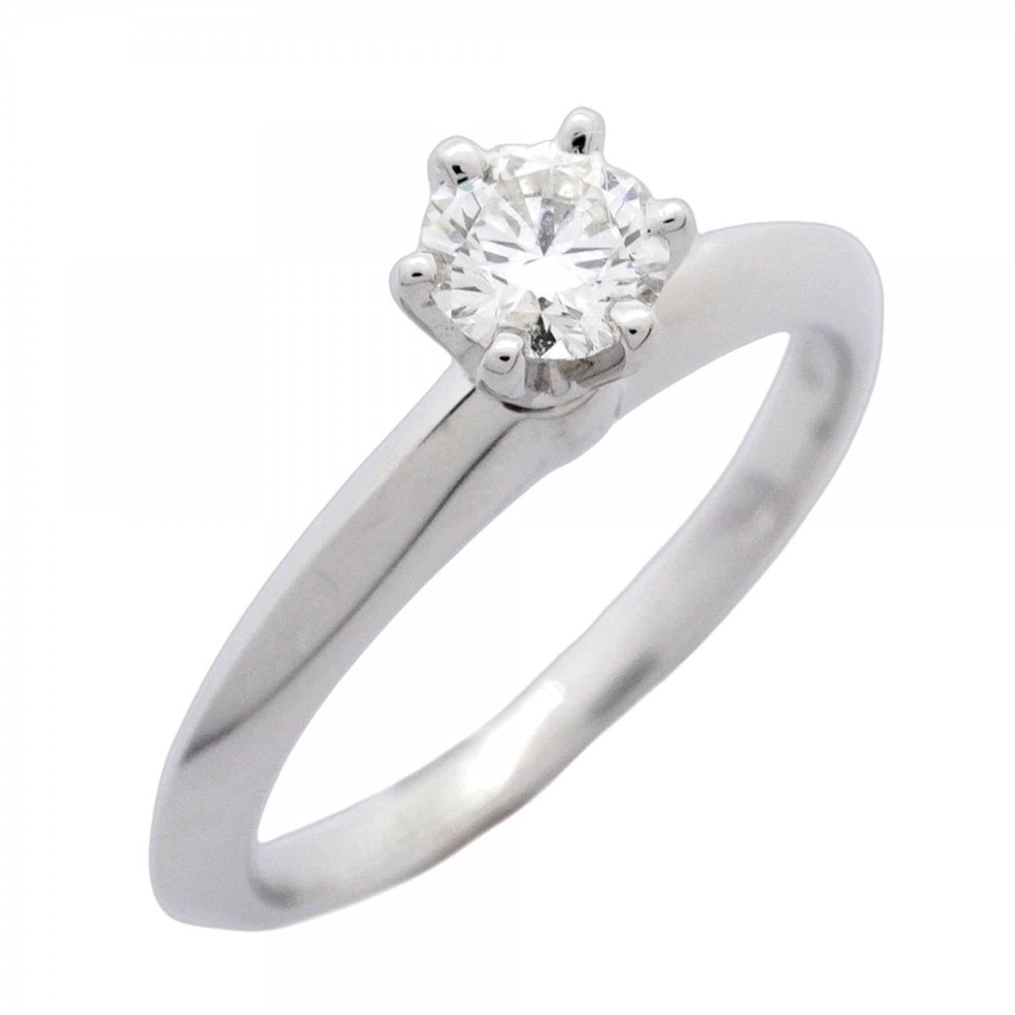 Solitaire Ring Platinum with Diamond