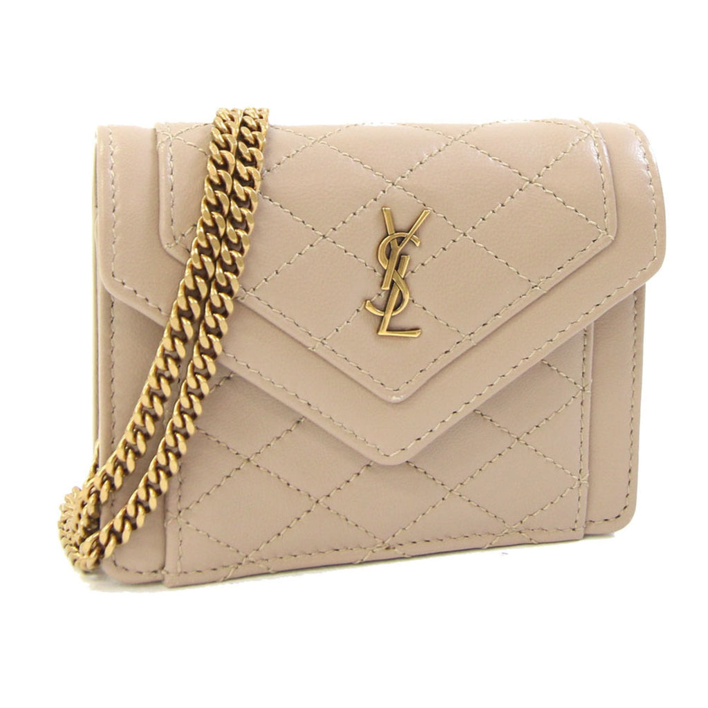Gaby Envelope Chain Crossbody Bag Quilted Leather Micro