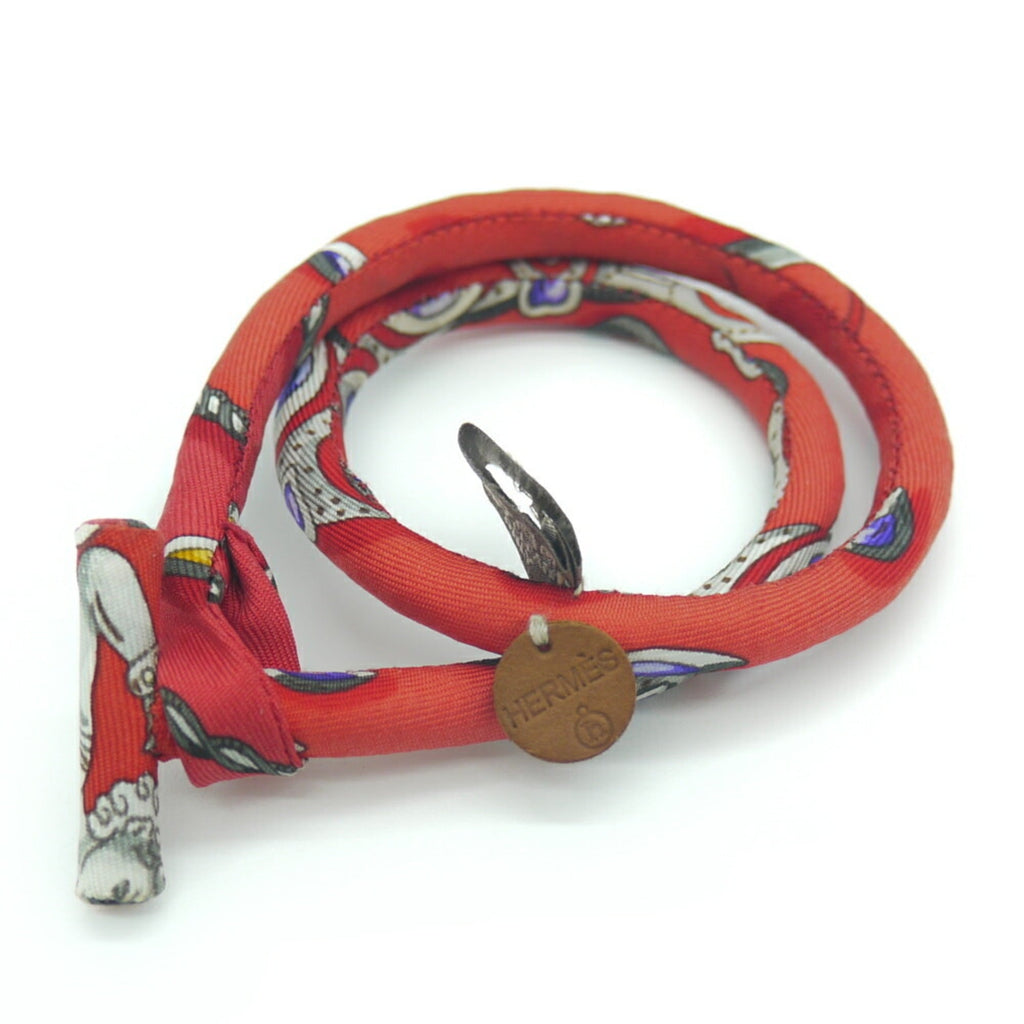Choker Necklace Silk Multi-Color