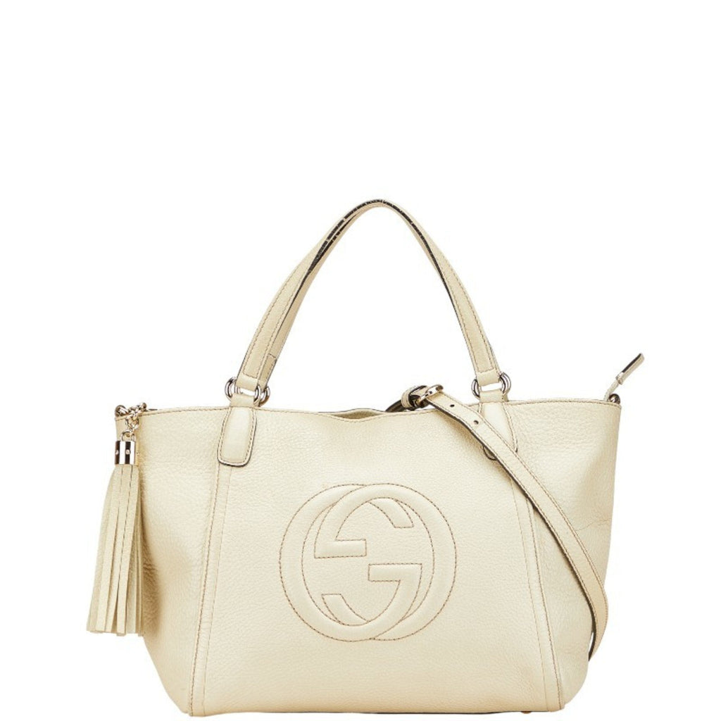 Soho Convertible Top Handle Bag Leather Small