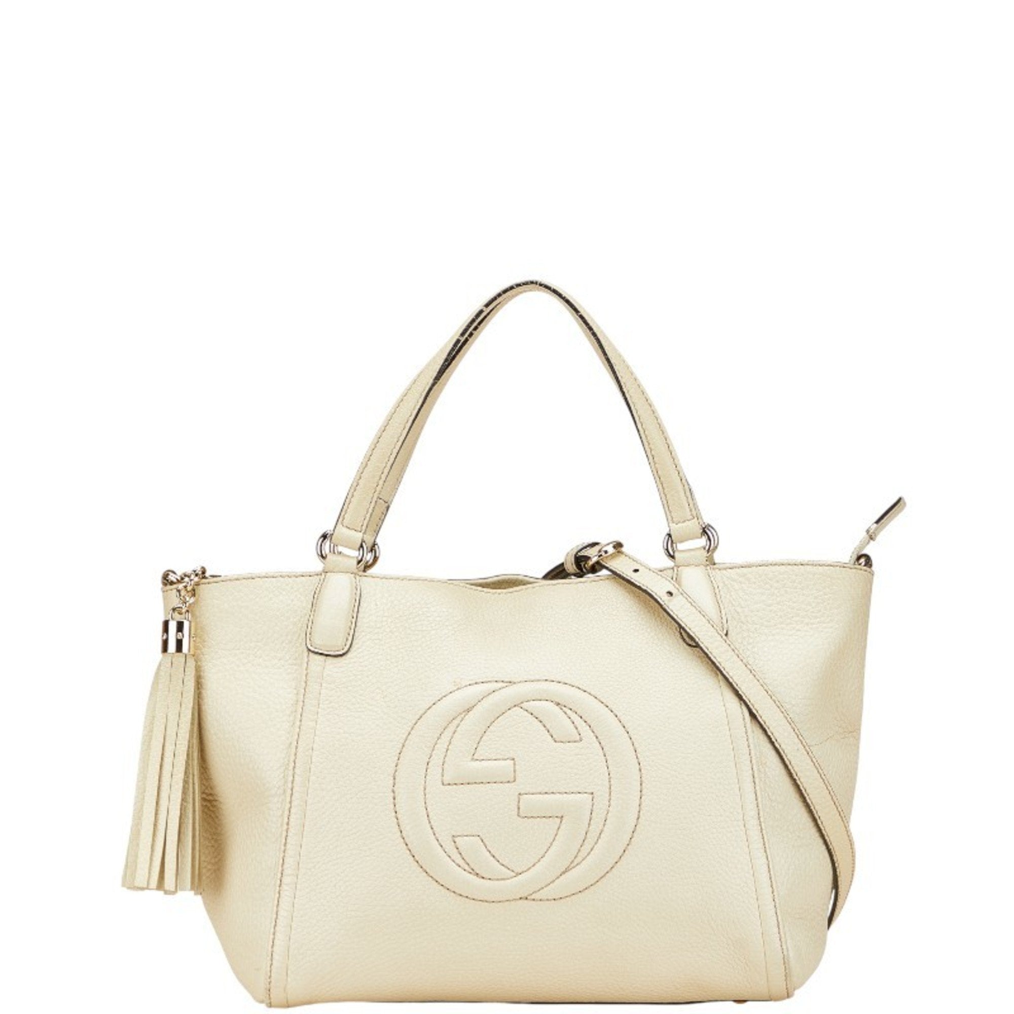 Soho Convertible Top Handle Bag Leather Small