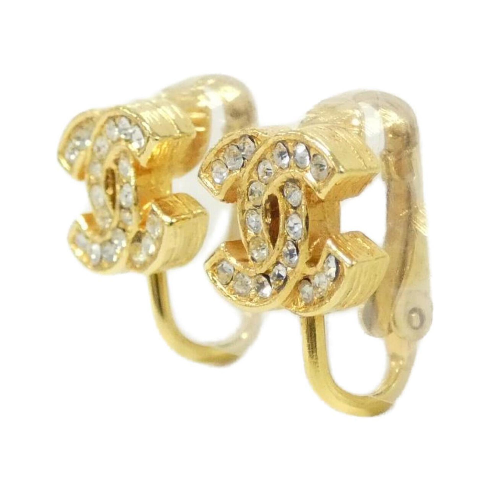 Earrings Gold-Tone Metal