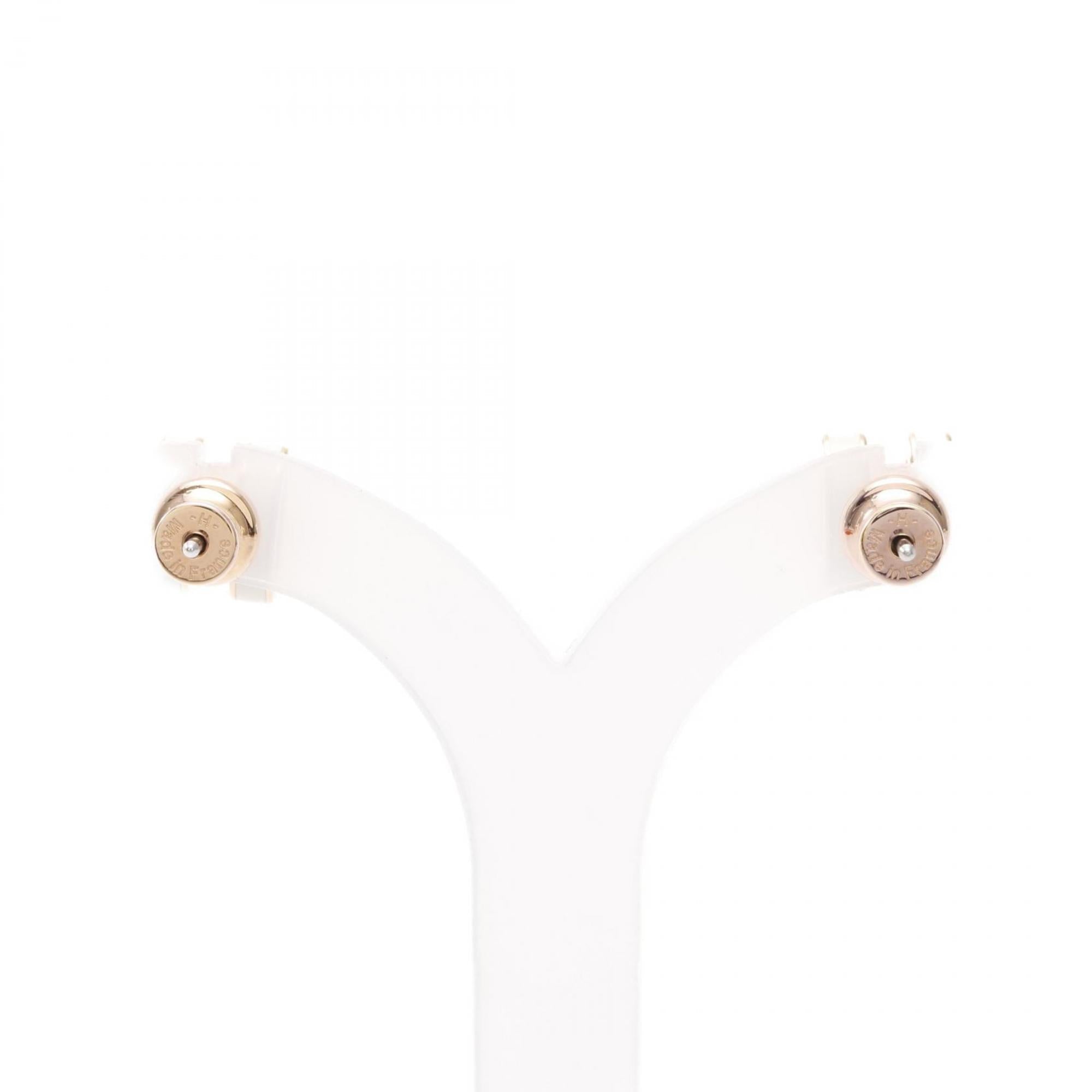 Pop H Earrings Gold-Tone Metal Gold-Tone Metal