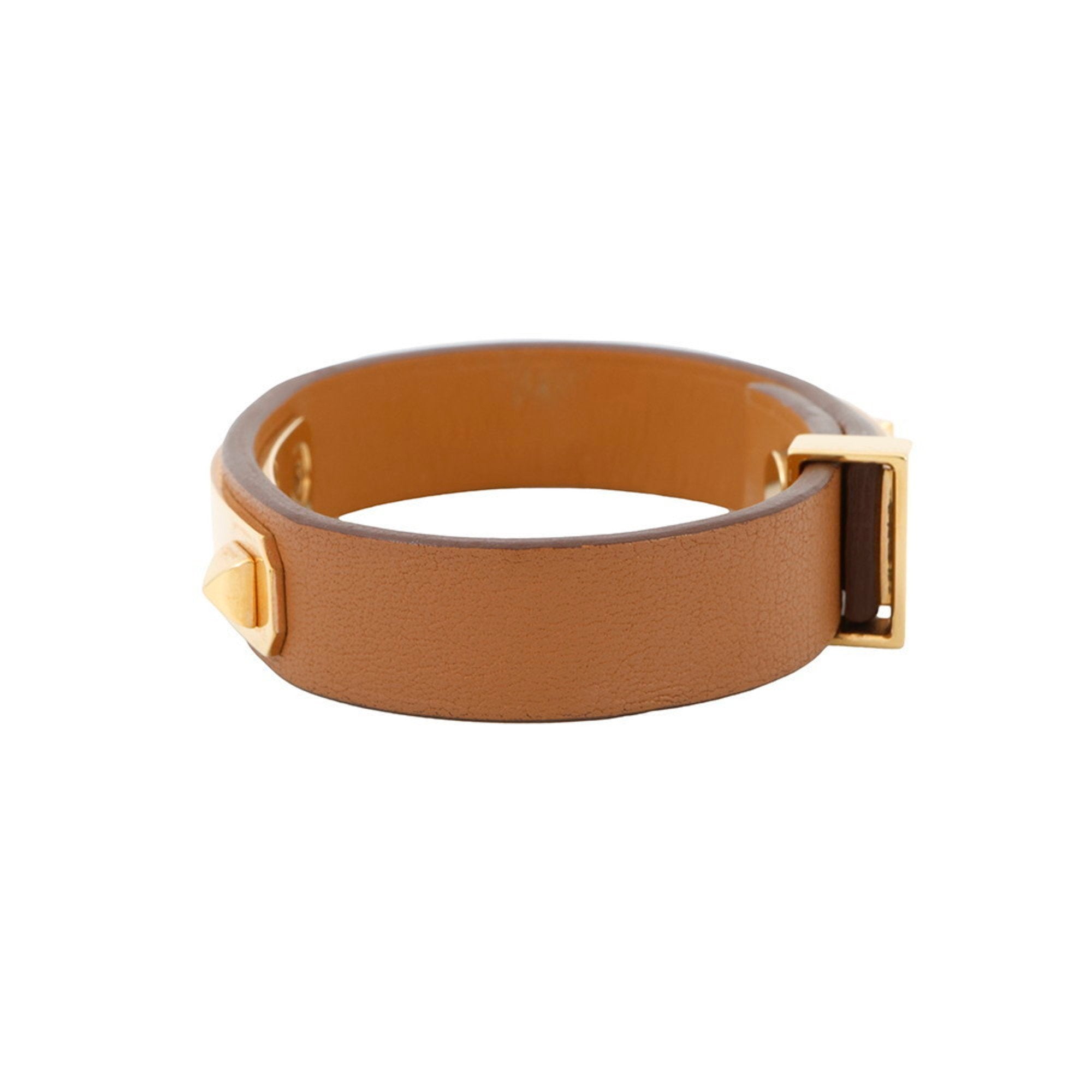 As De Coeur Bracelet Swift Leather and Gold
