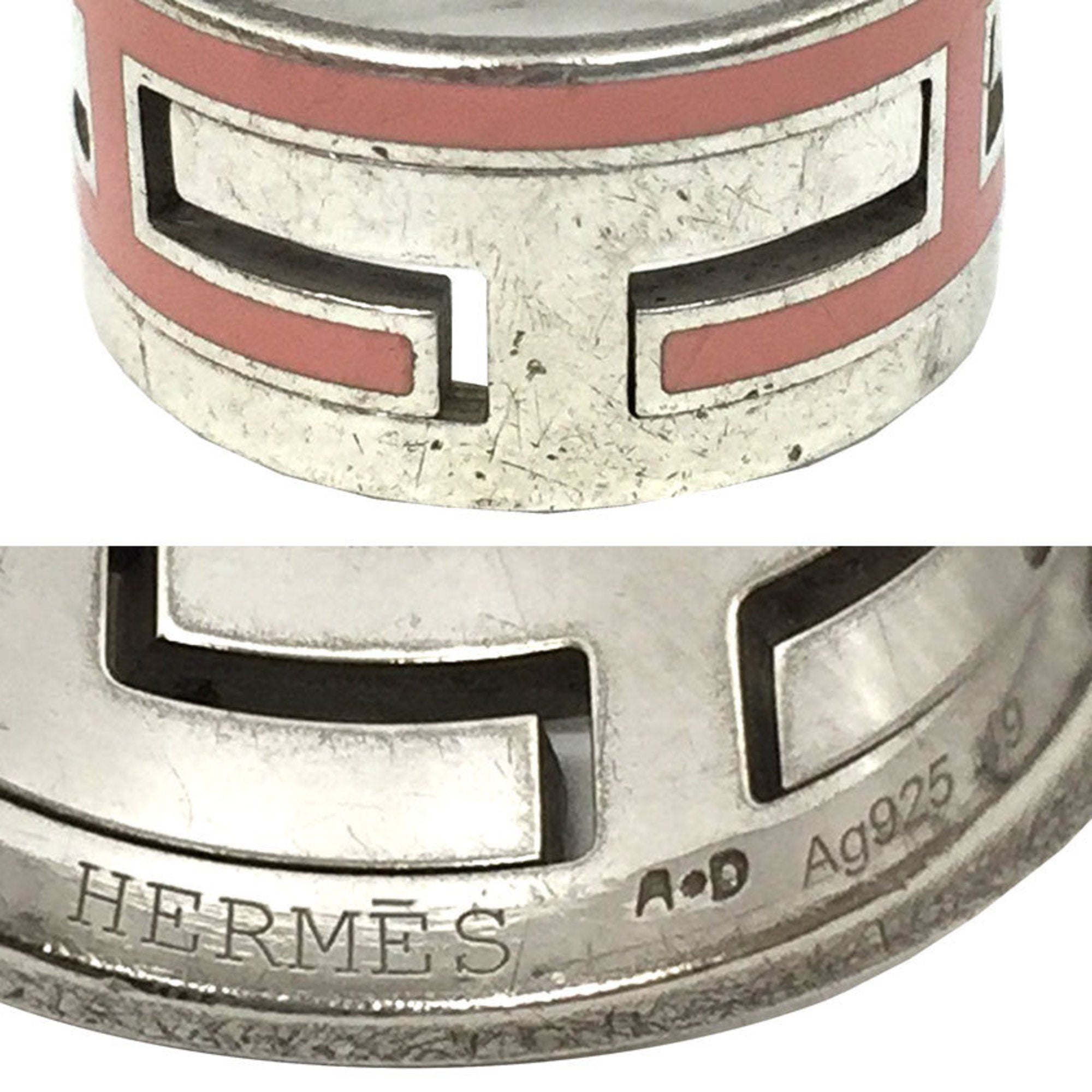 Move H Ash Ring Lacquer and Sterling Silver