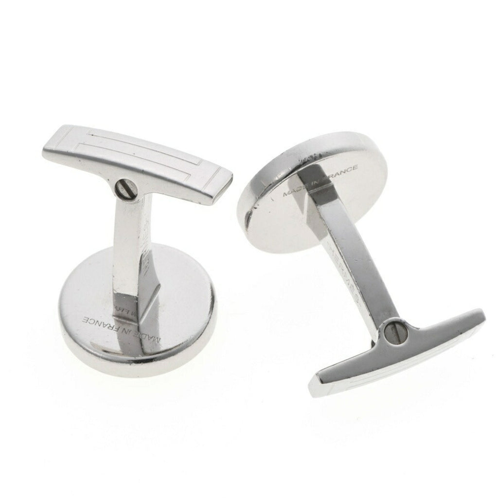 Ricor 2 Serie Cufflinks Metal Silver and Yellow Bracelet