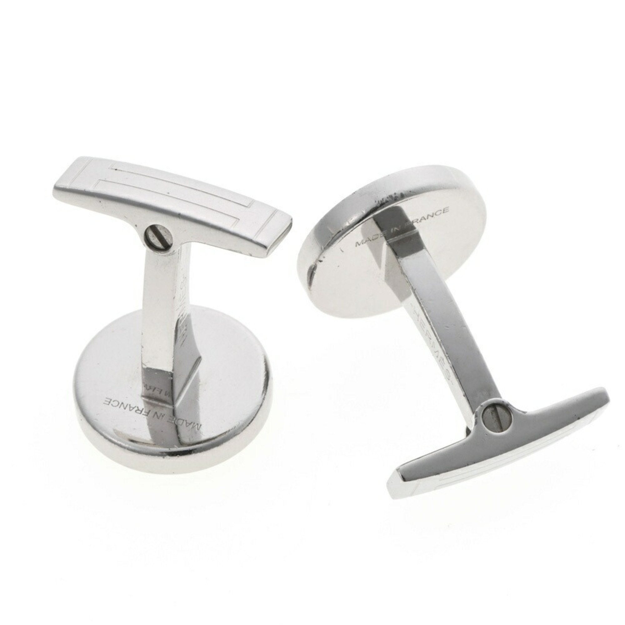 Ricor 2 Serie Cufflinks Metal Silver and Yellow Bracelet