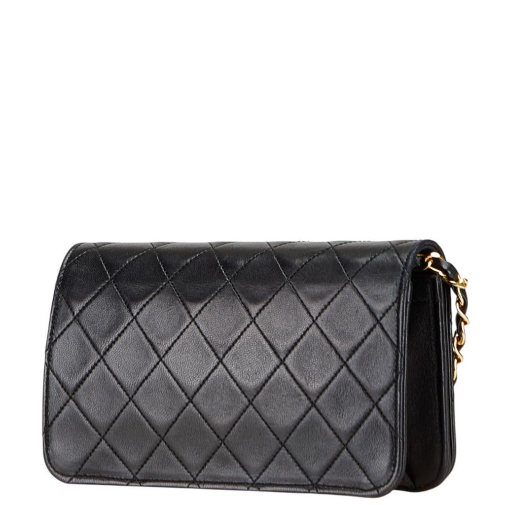 Vintage Full Flap Bag Quilted Lambskin Mini