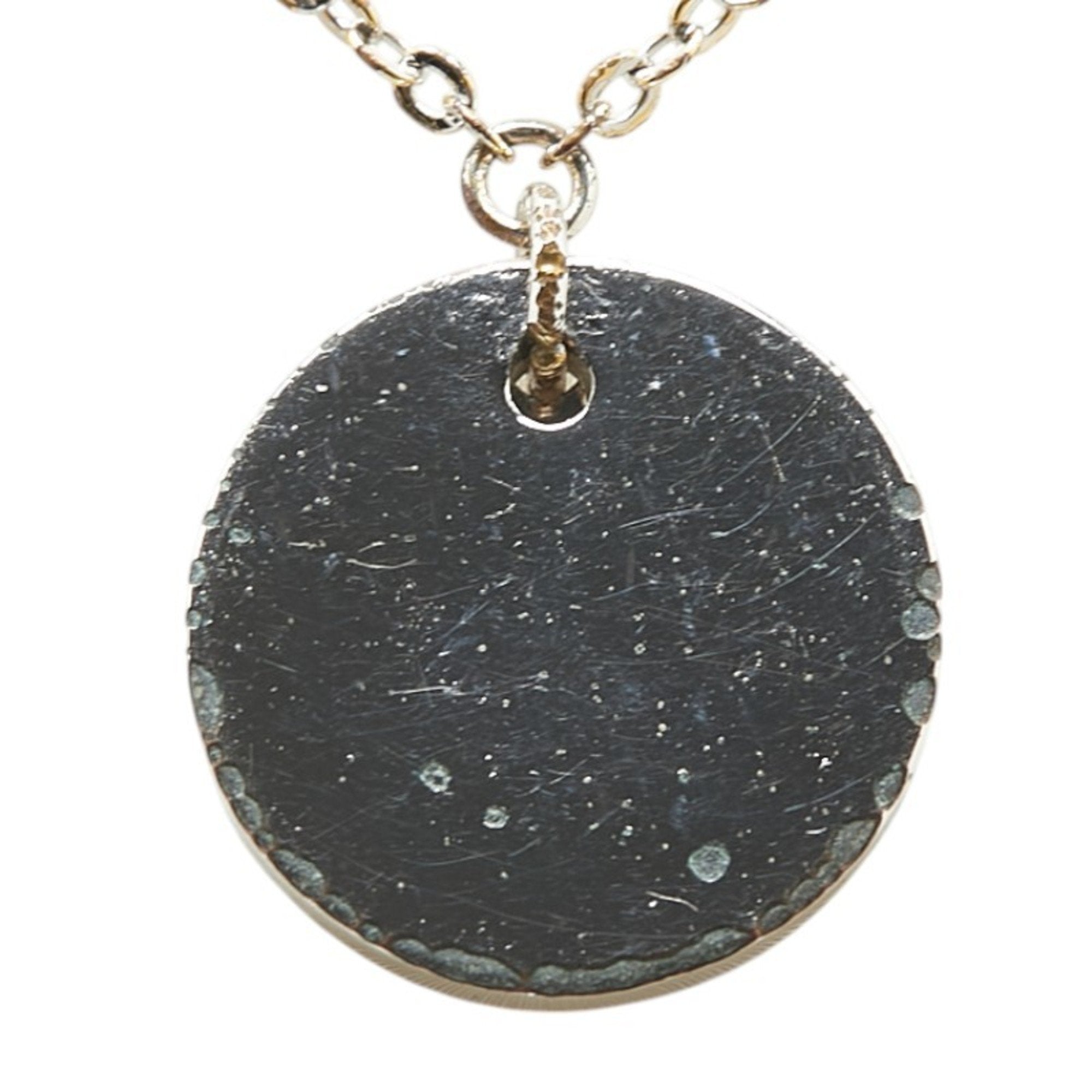 Pendant Necklace Metal Gold and Silver
