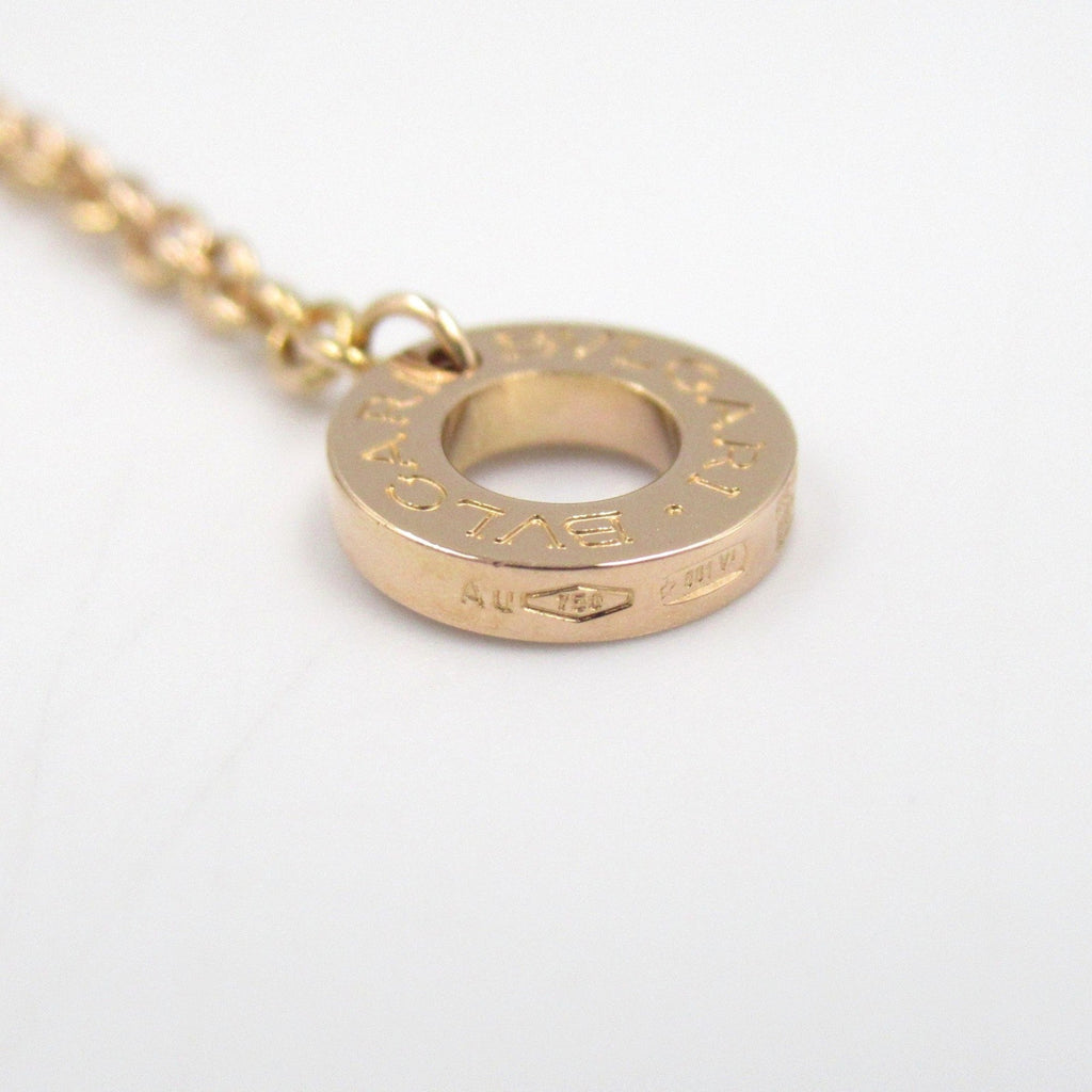 B.Zero1 Pendant Necklace Ceramic and 18K Rose Gold with Diamond