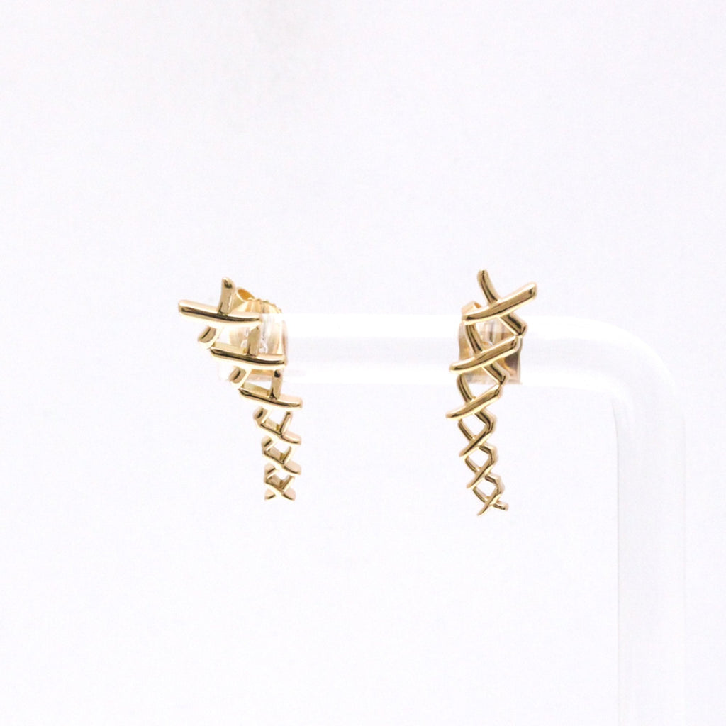Earrings Stud 18K Rose Gold