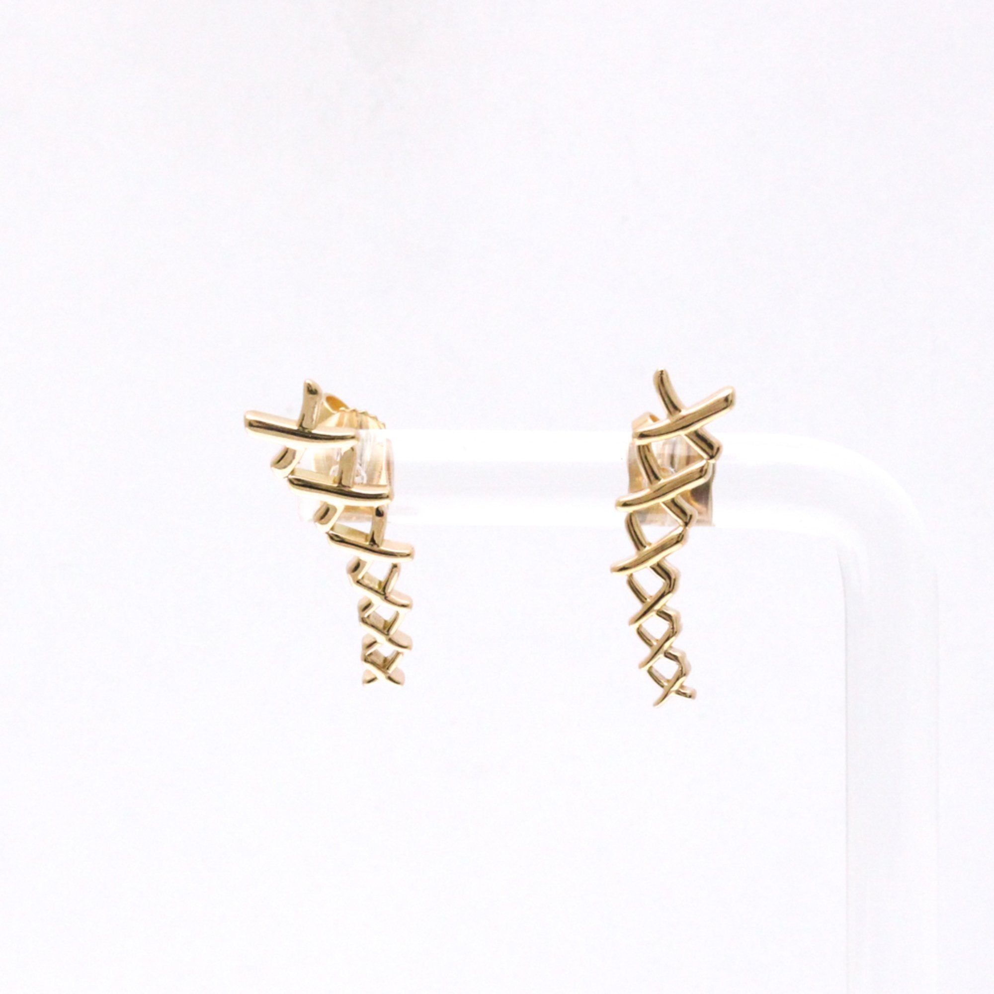 Earrings Stud 18K Rose Gold