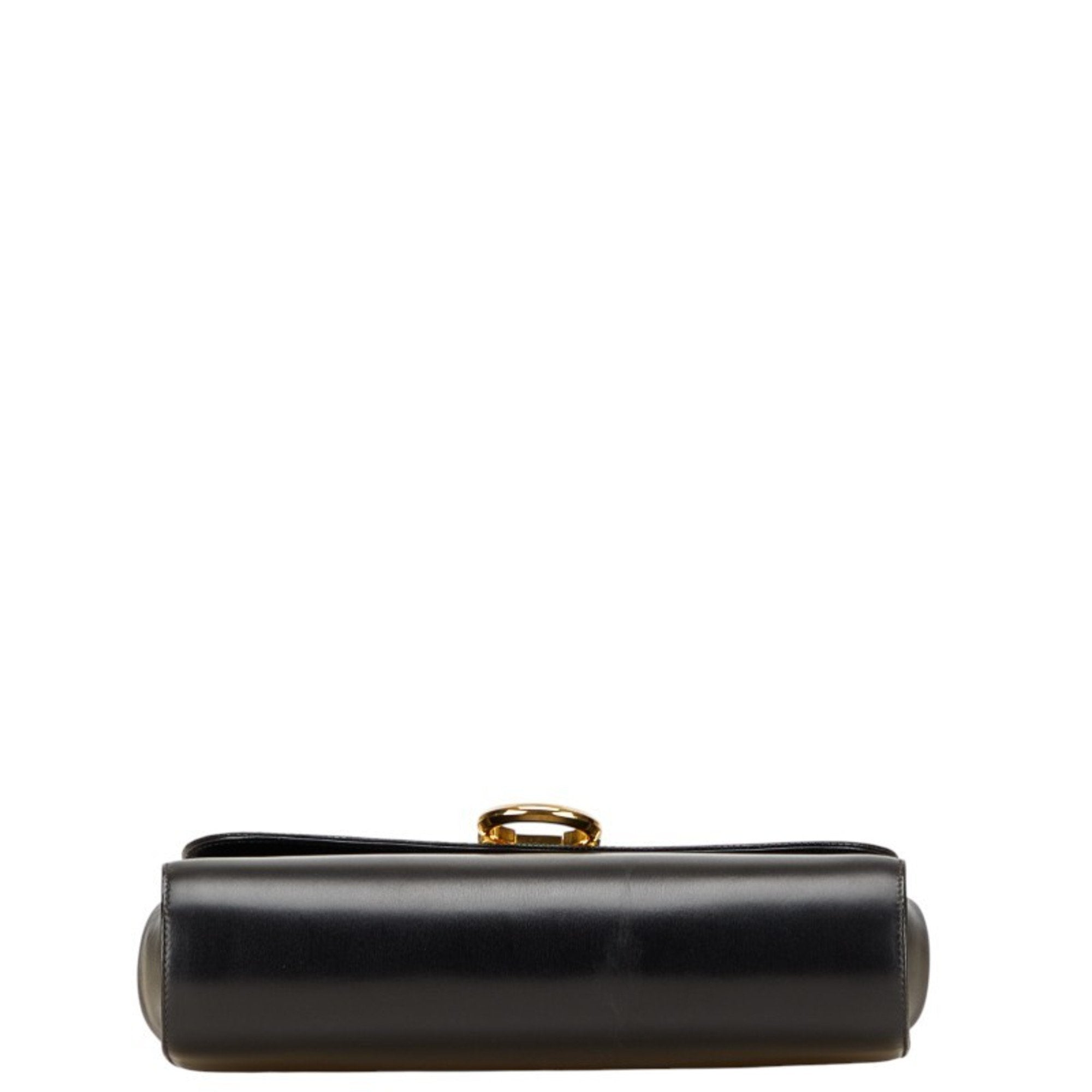 Gancini Convertible Top Handle Bag Lizard Medium