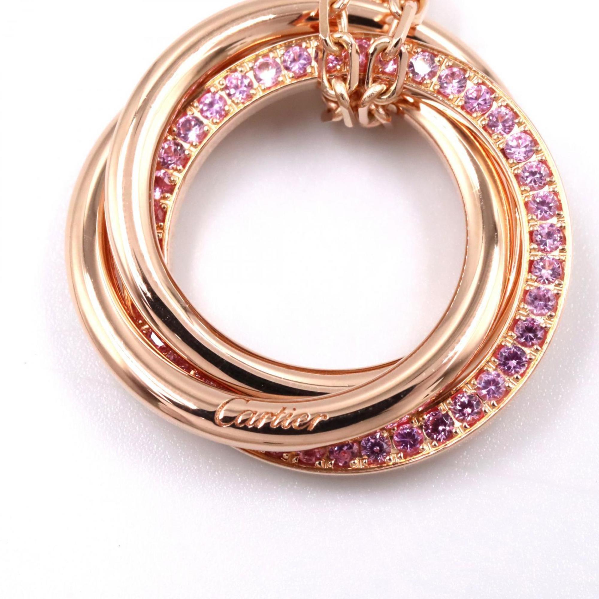 Trinity Pendant Necklace 18K Rose Gold