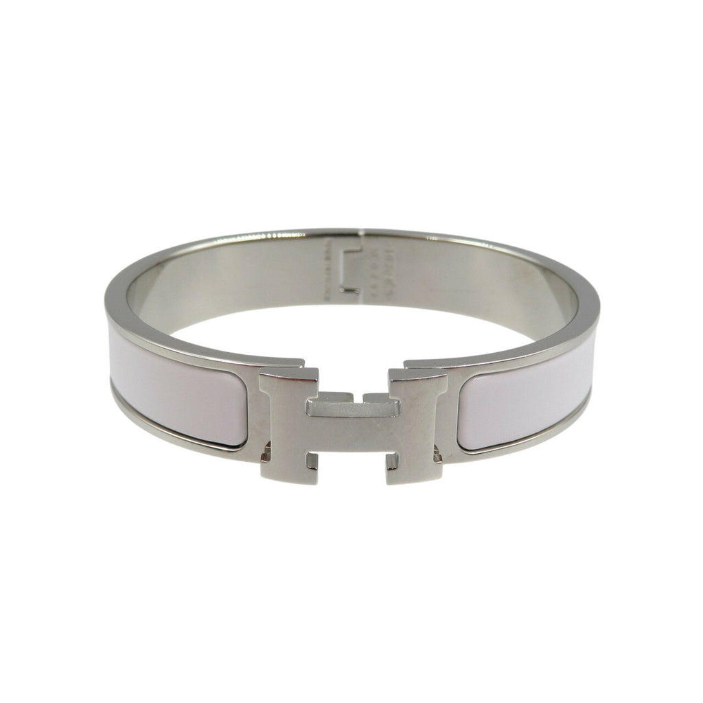 Click-Clack Bracelet Metal White Mini