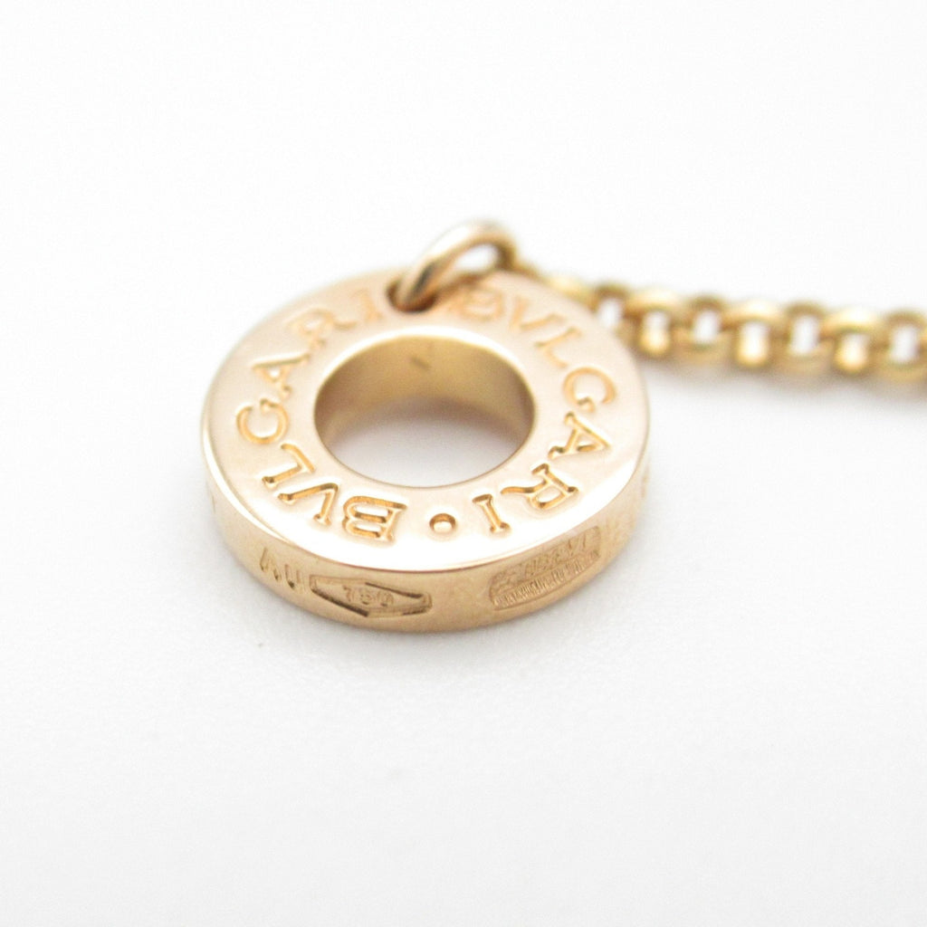 Pendant Necklace 18K Rose Gold Brown