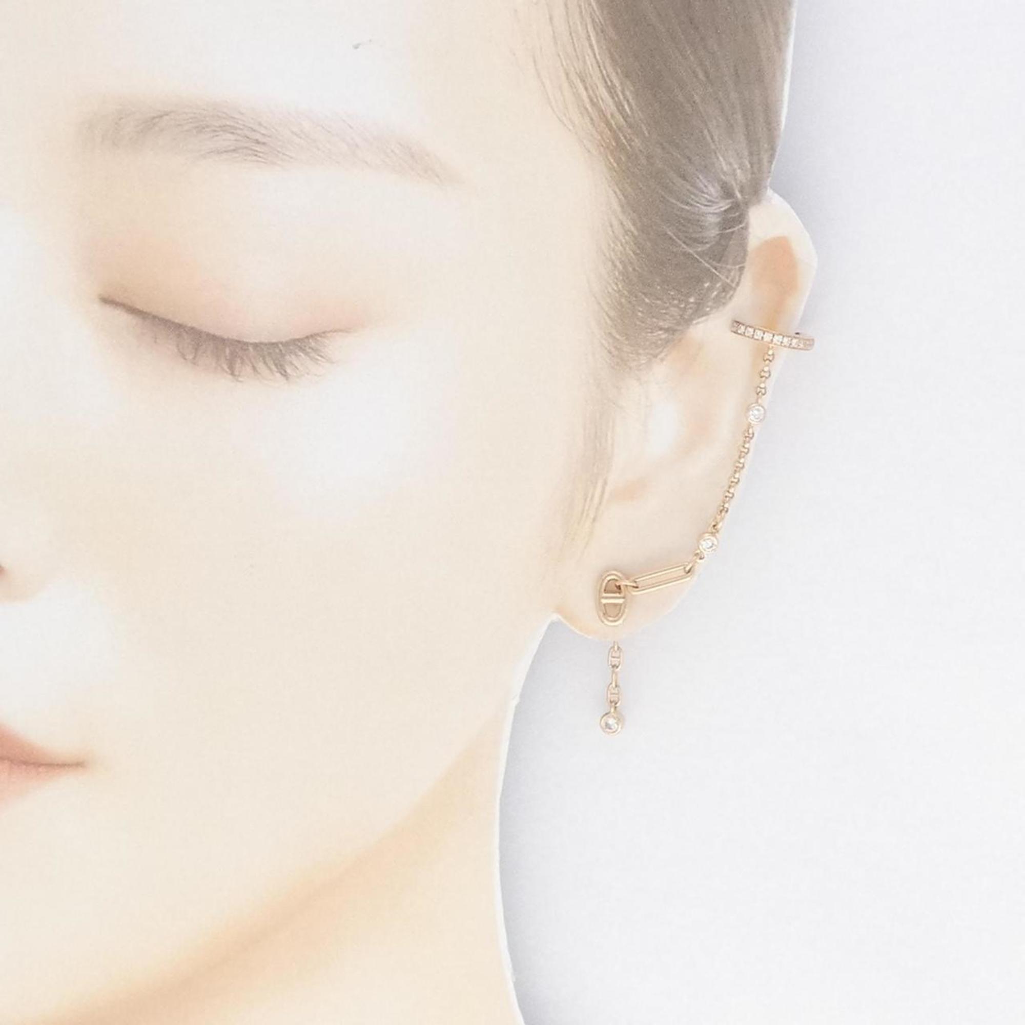 Single Earring 18K Rose Gold