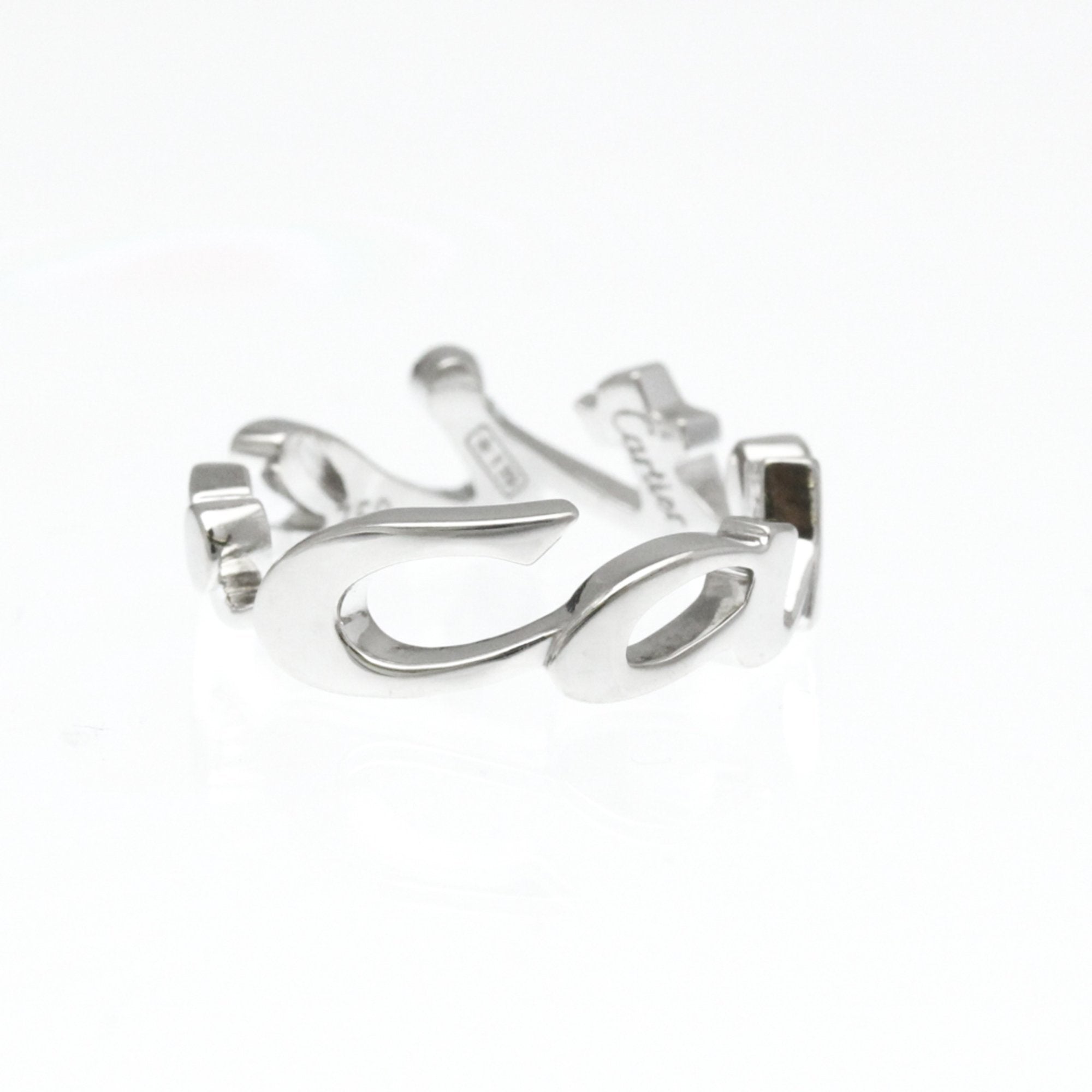 Signature Ring 18K White Gold
