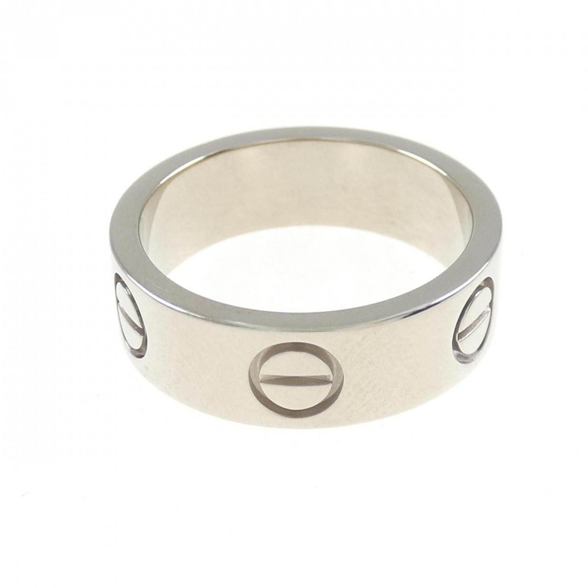 Love Ring 18K White Gold