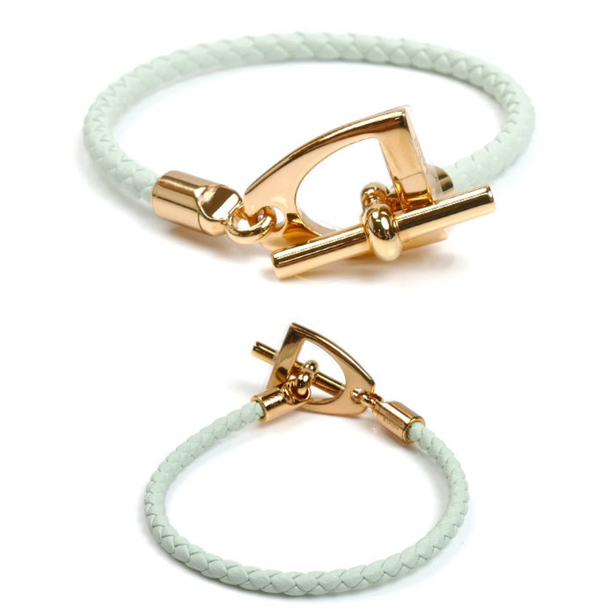 Charm Bracelet Swift Leather Vert