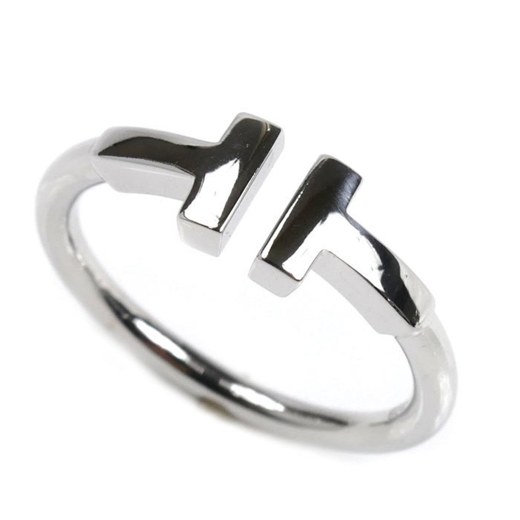 T Wire Ring 18K White Gold