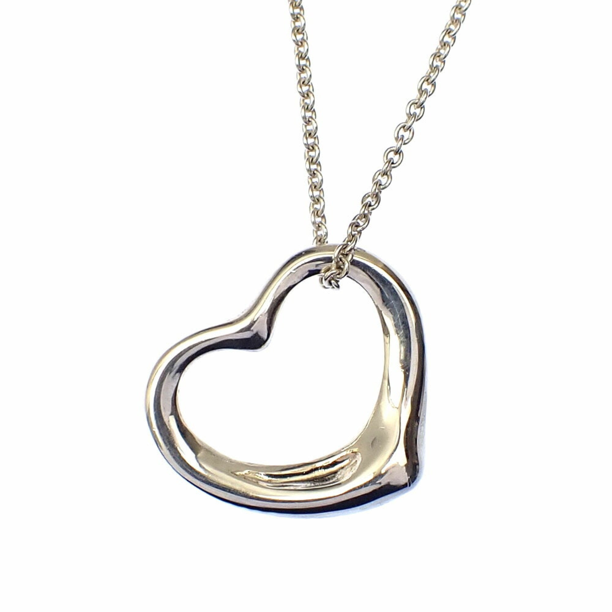 Elsa Peretti Pendant Necklace Sterling Silver 18mm
