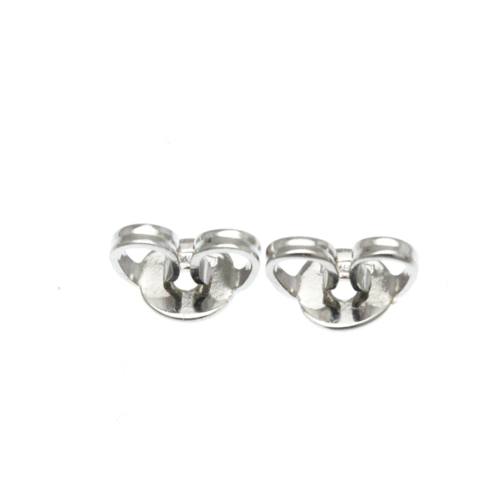 Earrings Hoop 18K White Gold