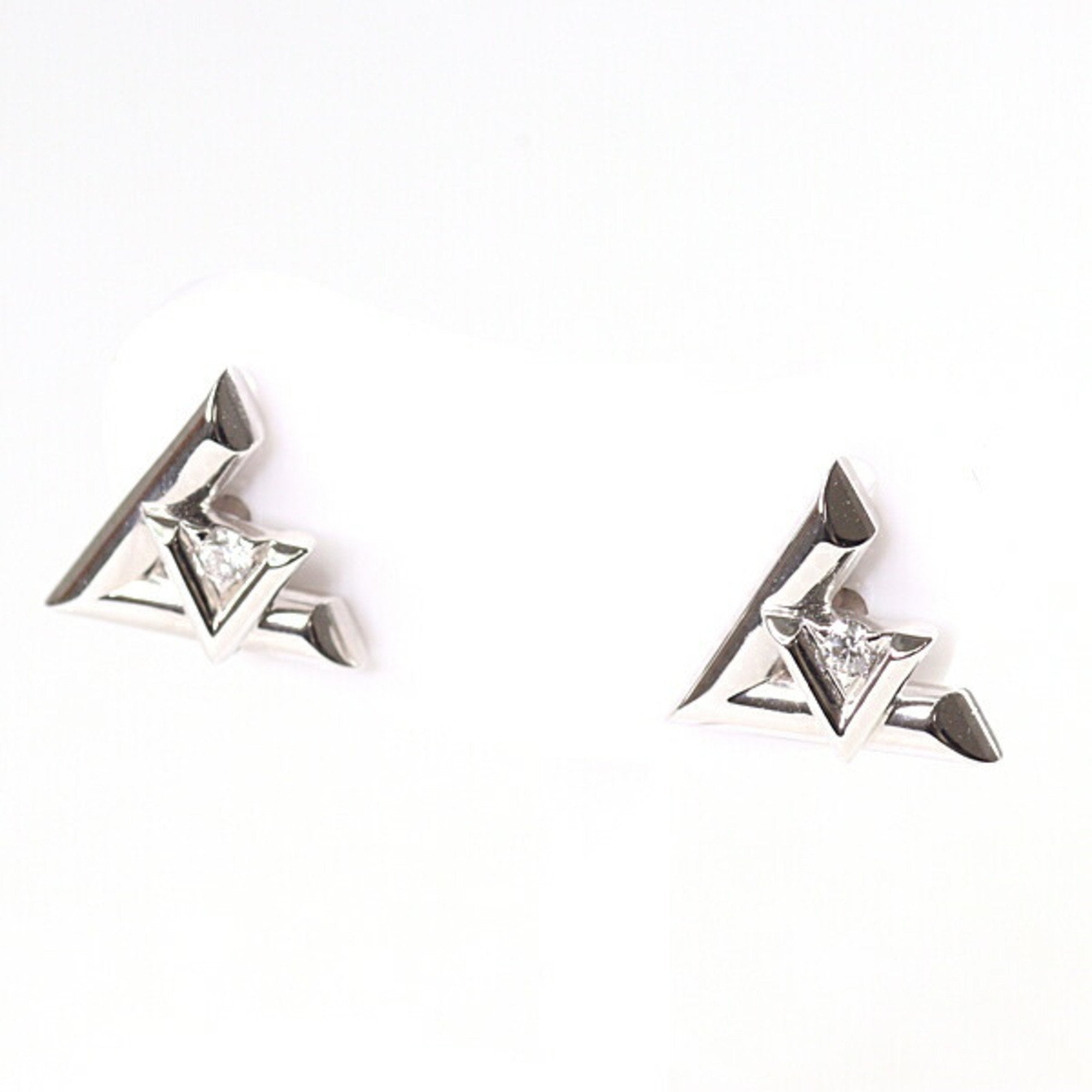 Earrings 18K White Gold