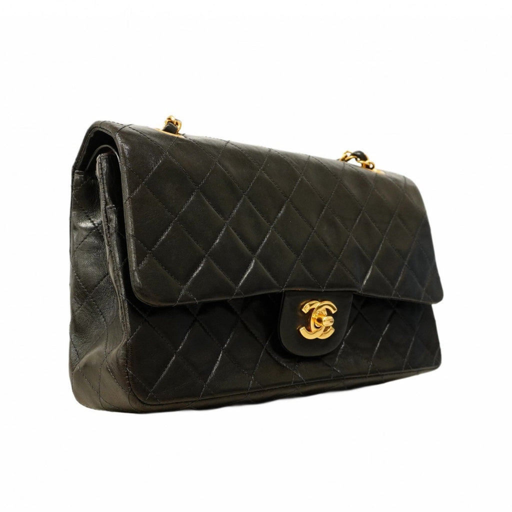 Vintage Classic Double Flap Bag Quilted Lambskin Medium