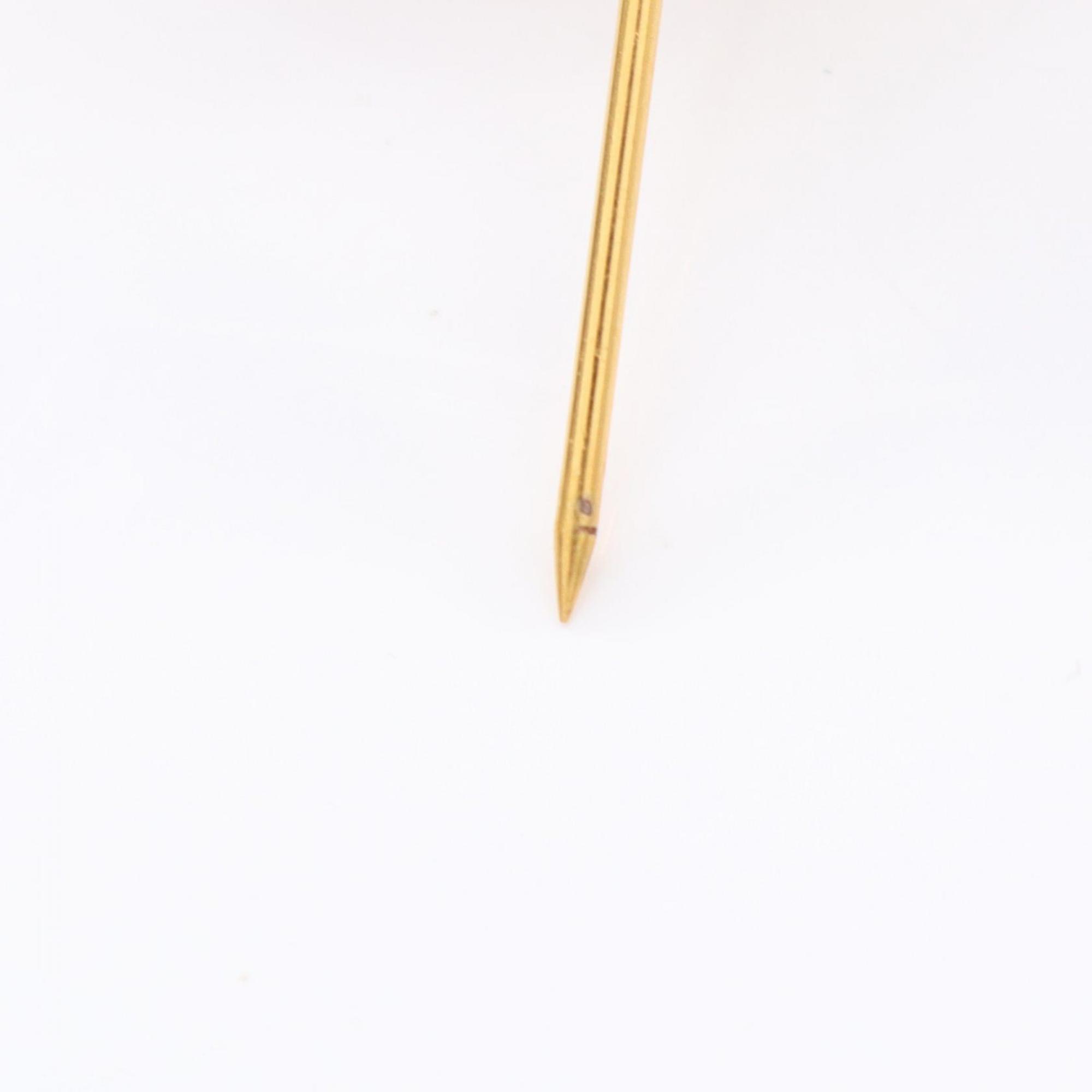 CC Logo Brooch Metal