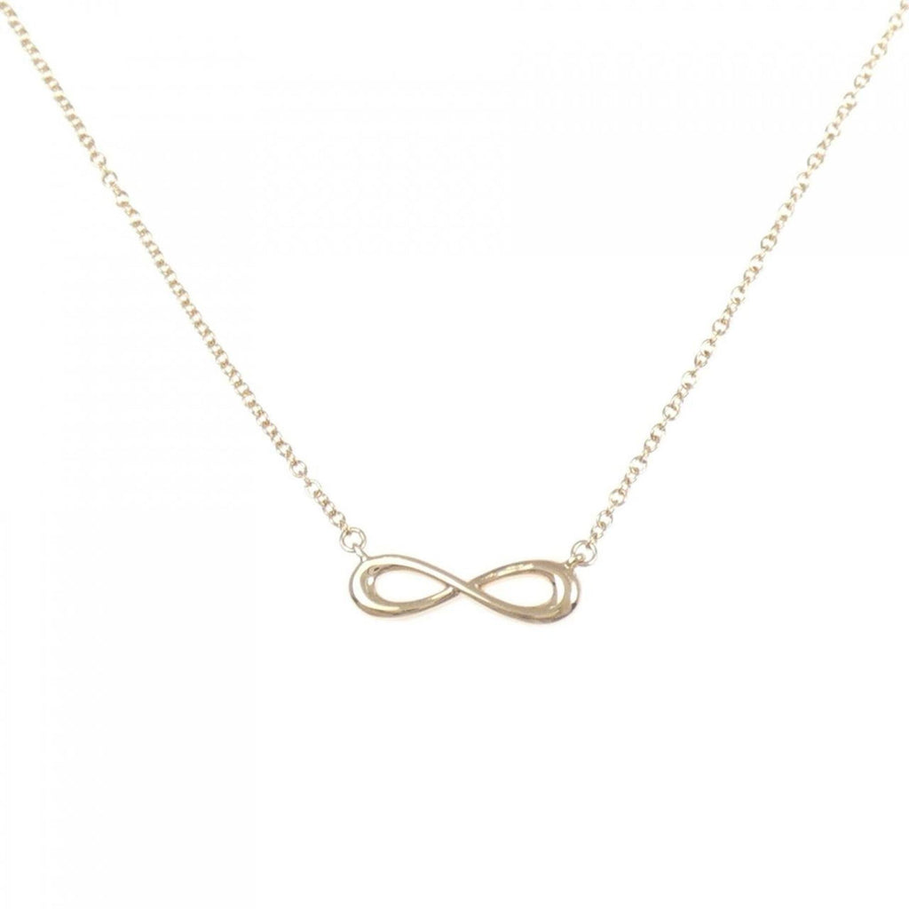 Infinity Pendant Necklace 18K Rose Gold Mini