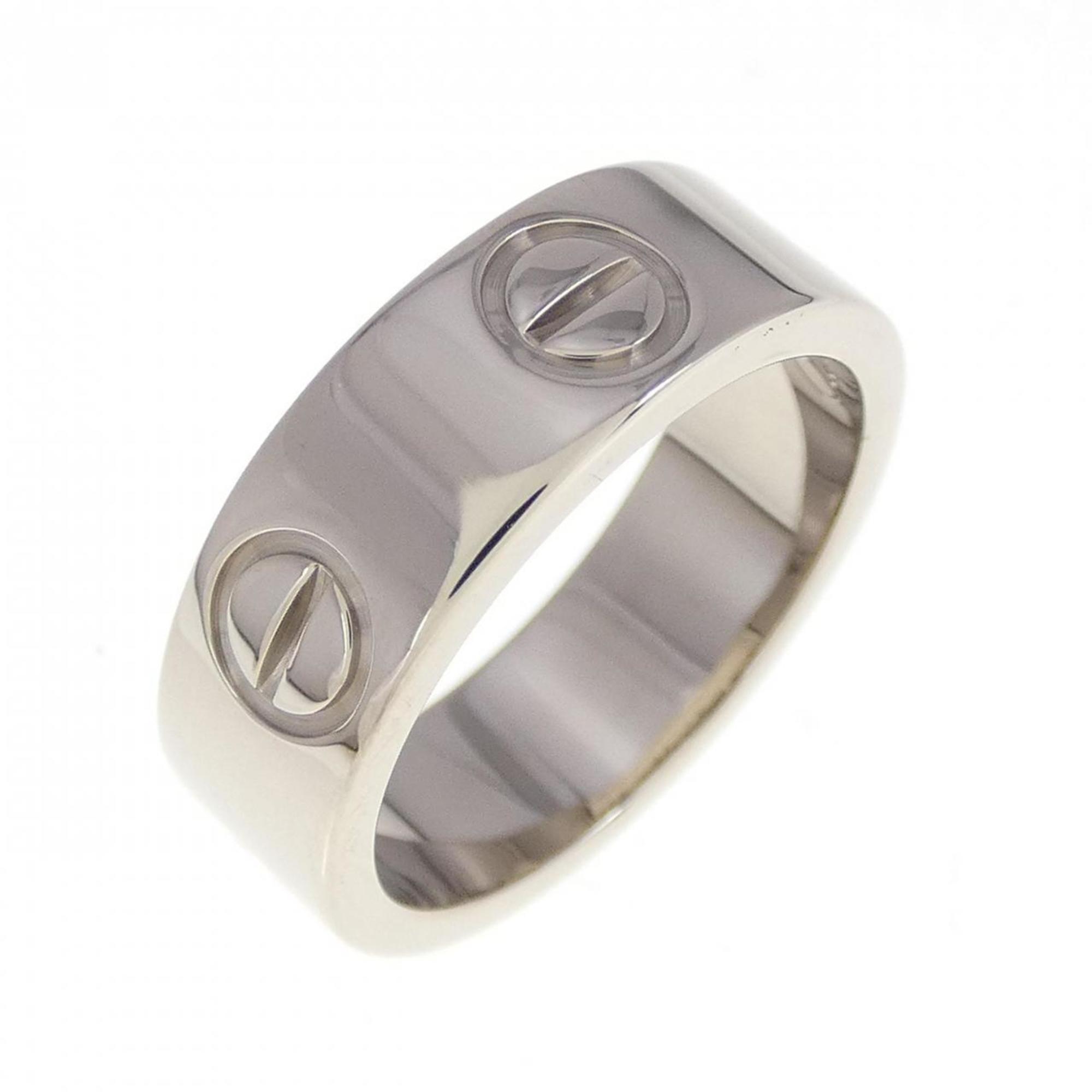 Love Ring 18K White Gold