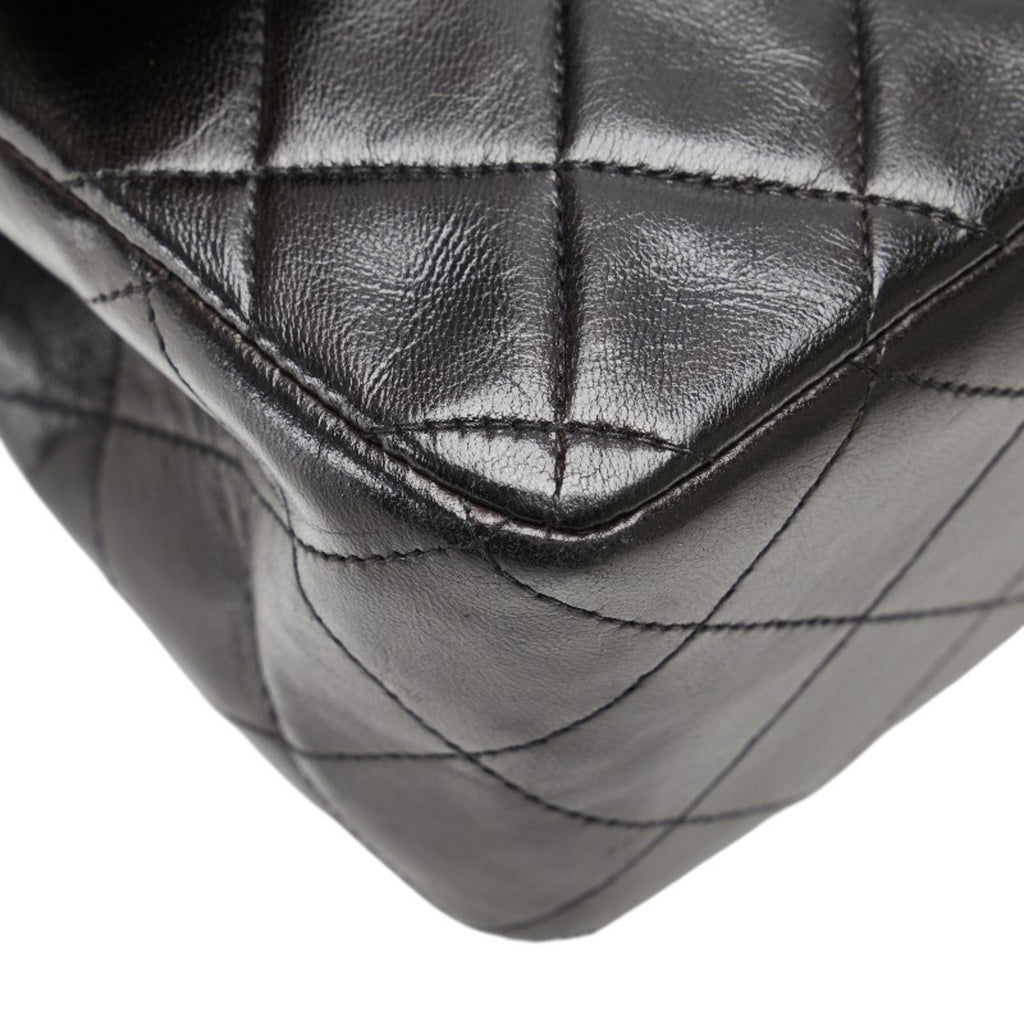 Vintage Classic Double Flap Bag Quilted Lambskin Medium