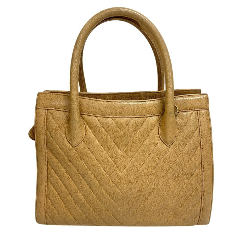 Vintage Convertible Tote Chevron Lambskin Medium