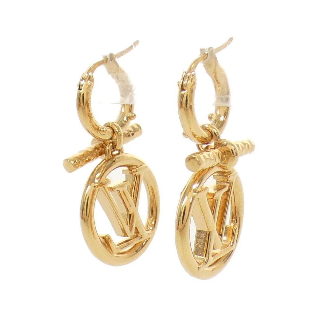 Earrings Gold-Tone Metal
