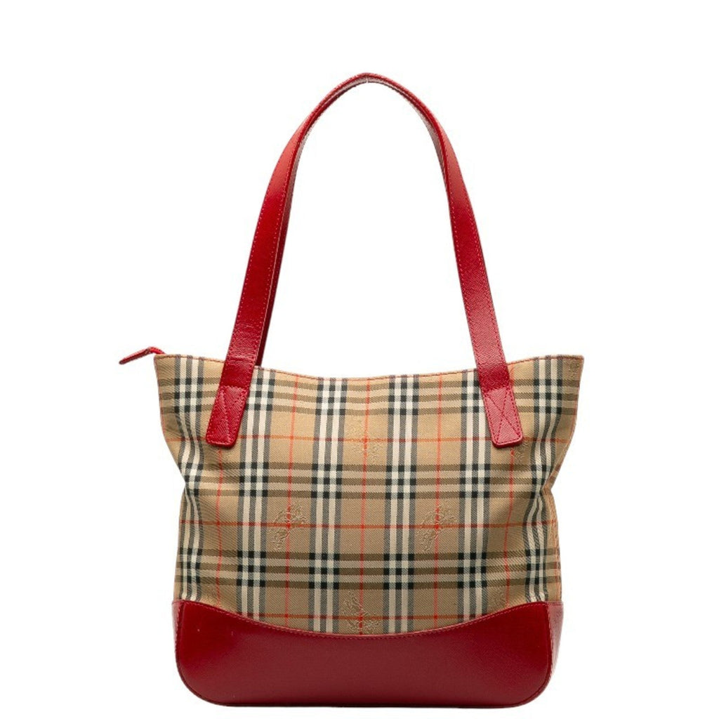 Canterbury Panels Tote Haymarket Coated Canvas and Leather Small