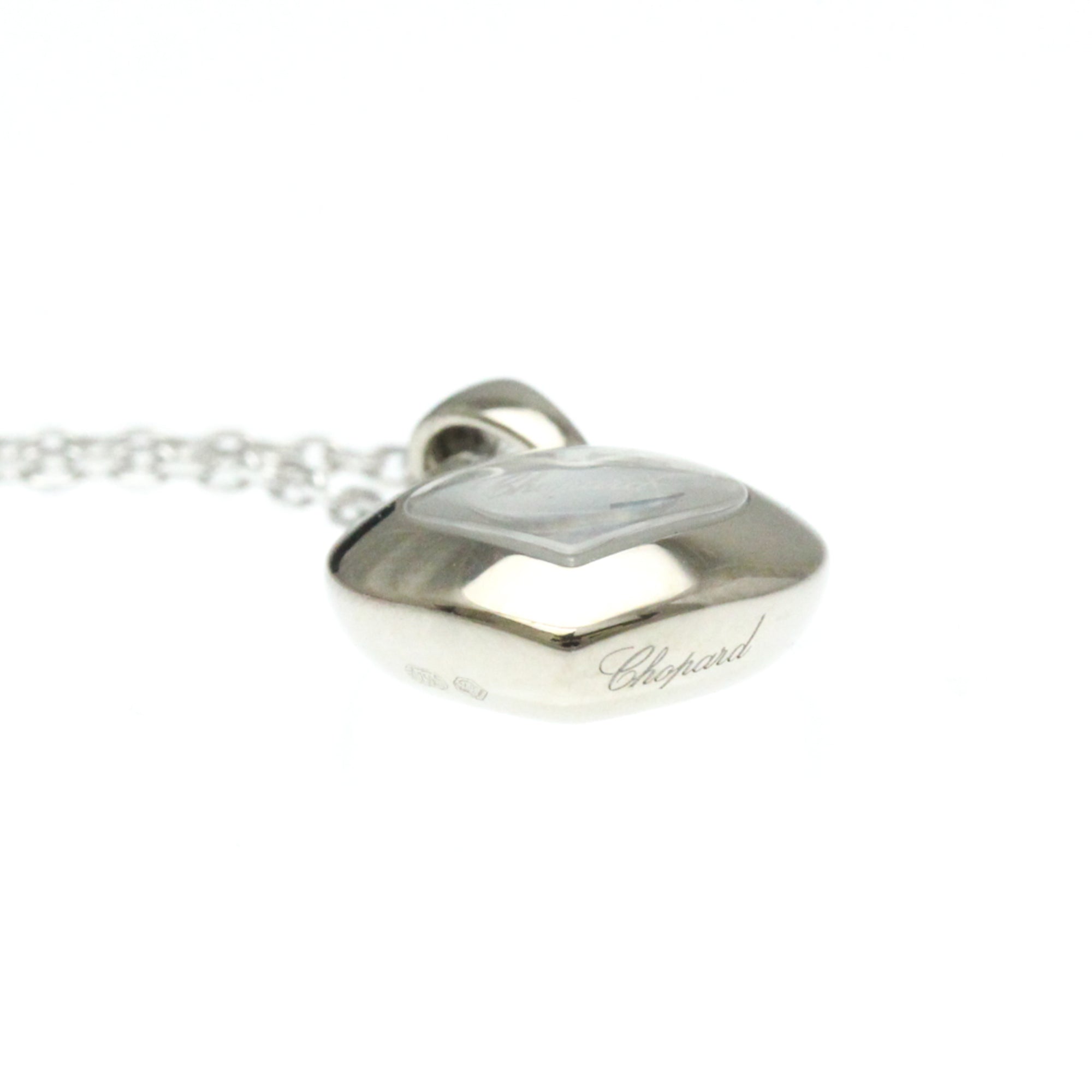 Pendant Necklace 18K White Gold with Diamond