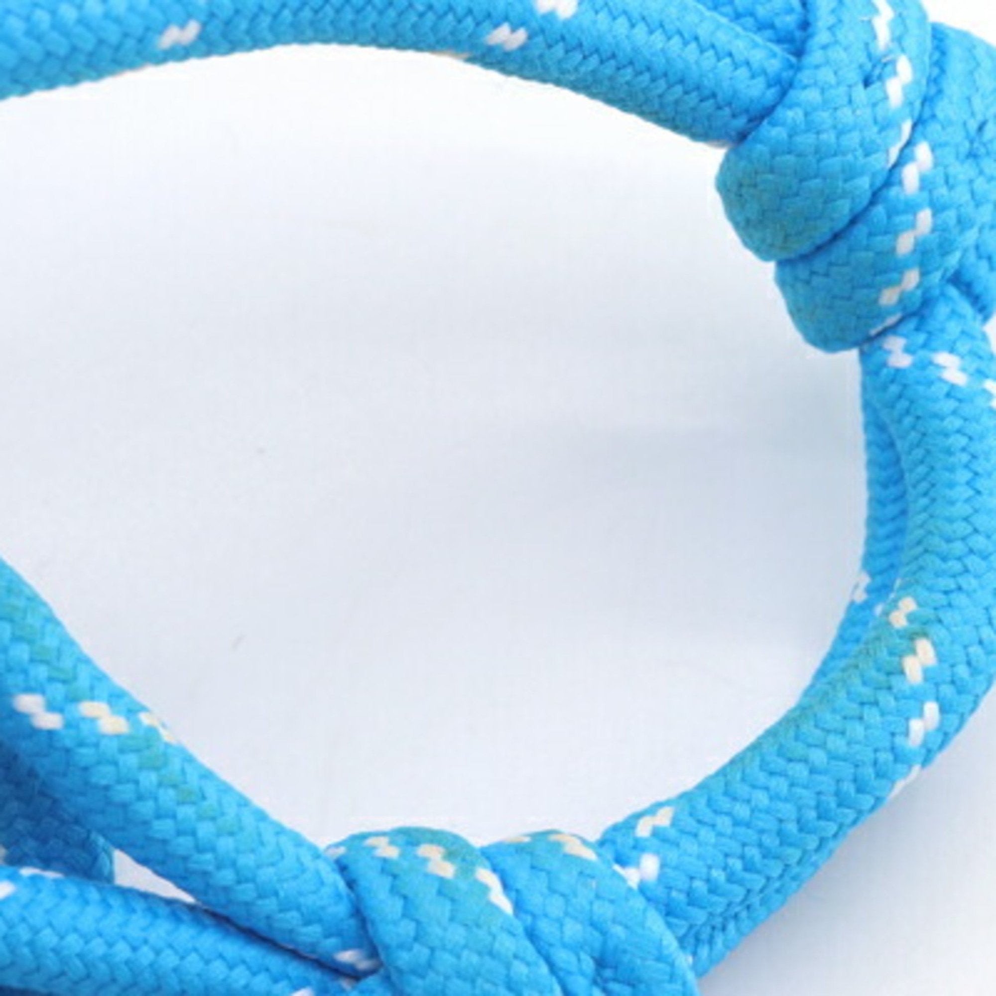 Bracelet Cord and Metal Blue