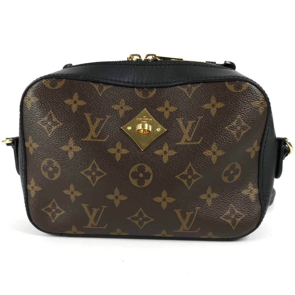 Saintonge Handbag Monogram Canvas with Leather