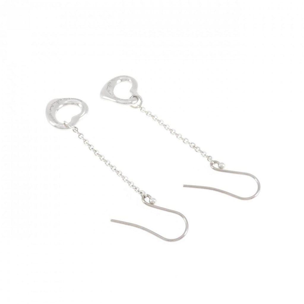 Open Heart Earrings Sterling Silver Sterling Silver