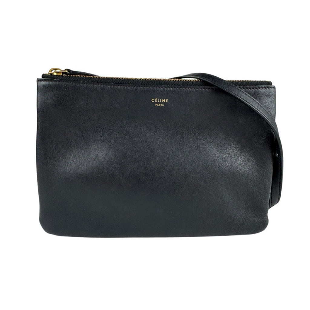 Trio Crossbody Bag Leather Small
